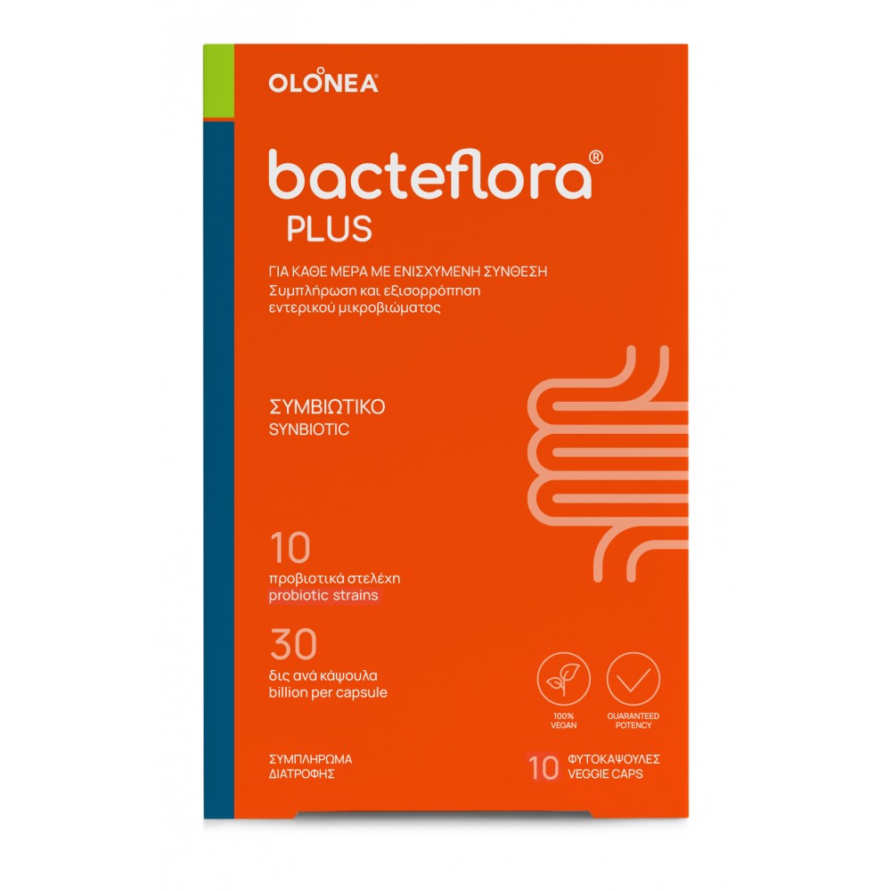 Bacteflora Plus 10 Φυτικές Κάψουλες