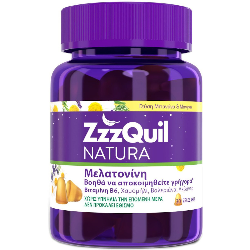 ZzzQuil Natura Μελατονίνη 30 Ζελεδάκια για τον Ύπνο