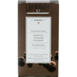 Korres Argan Oil Advanced Colorant 5.7 Σοκολατί 50ml