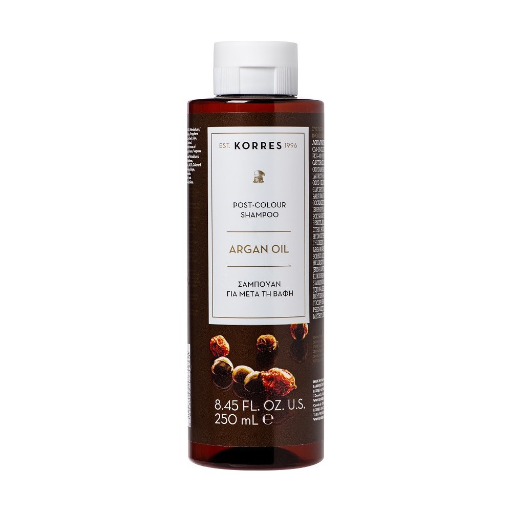 Korres Argan Oil Σαμπουάν για Διατήρηση Χρώματος για Βαμμένα Μαλλιά 250ml