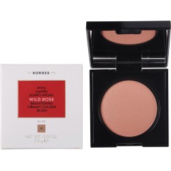 Korres Άγριο Τριαντάφυλλο Ρουζ Brightening Vibrant Colour Blush 31 Light Bronze 5.5g