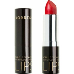 Korres Morello Creamy Lipstick 52 Red Satin Κραγιόν 3.5gr