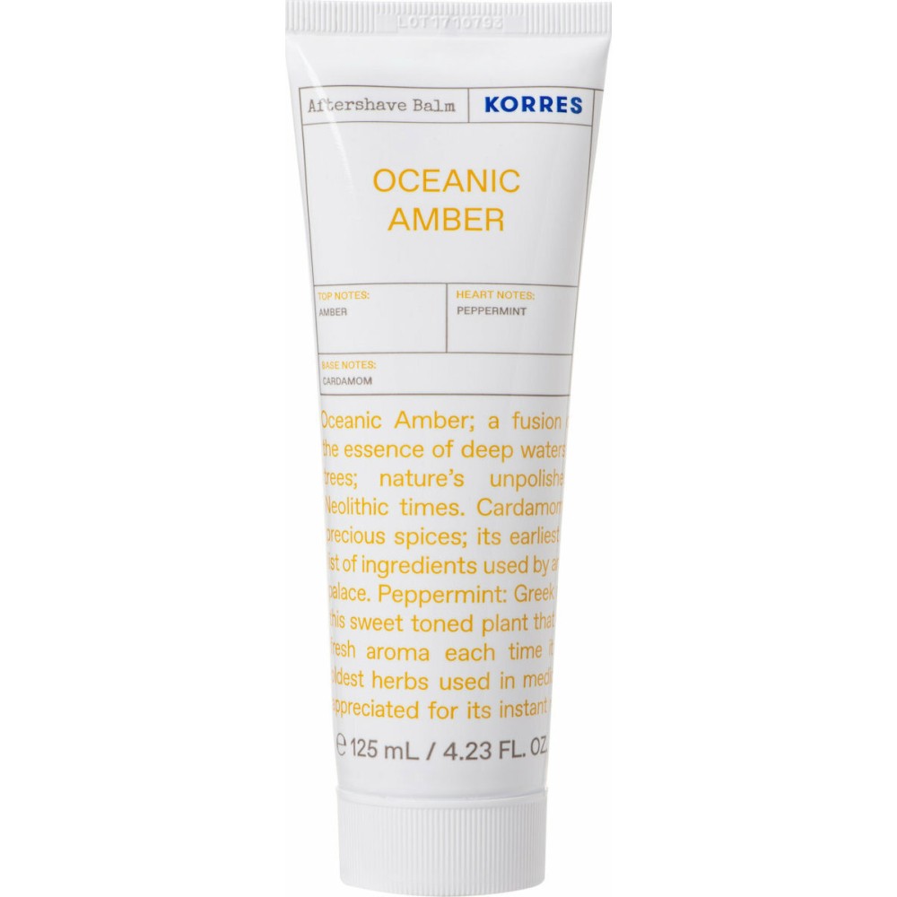 Korres Oceanic Amber After Shave Balm Γαλάκτωμα για μετά το Ξύρισμα 125ml