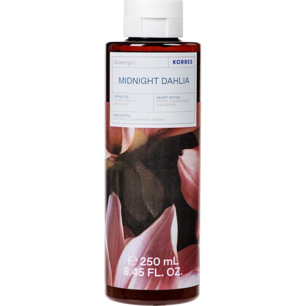 Korres Shower Gel Midnight Dahlia Αφρόλουτρο 250ml