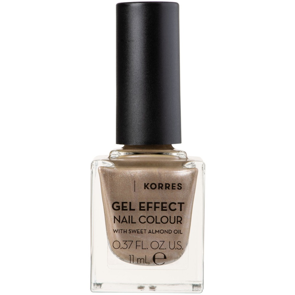 Korres Gel Effect Gloss Βερνίκι Νυχιών Μακράς Διαρκείας Sand Dune 94 11ml