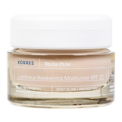 Korres White Pine Κρέμα Ημέρας Αναζωογόνηση & Λάμψη με Spf20