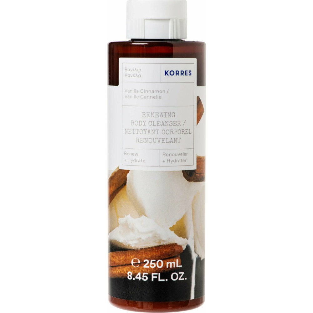 Korres Vanilla Cinnamon Αφρόλουτρο 250ml