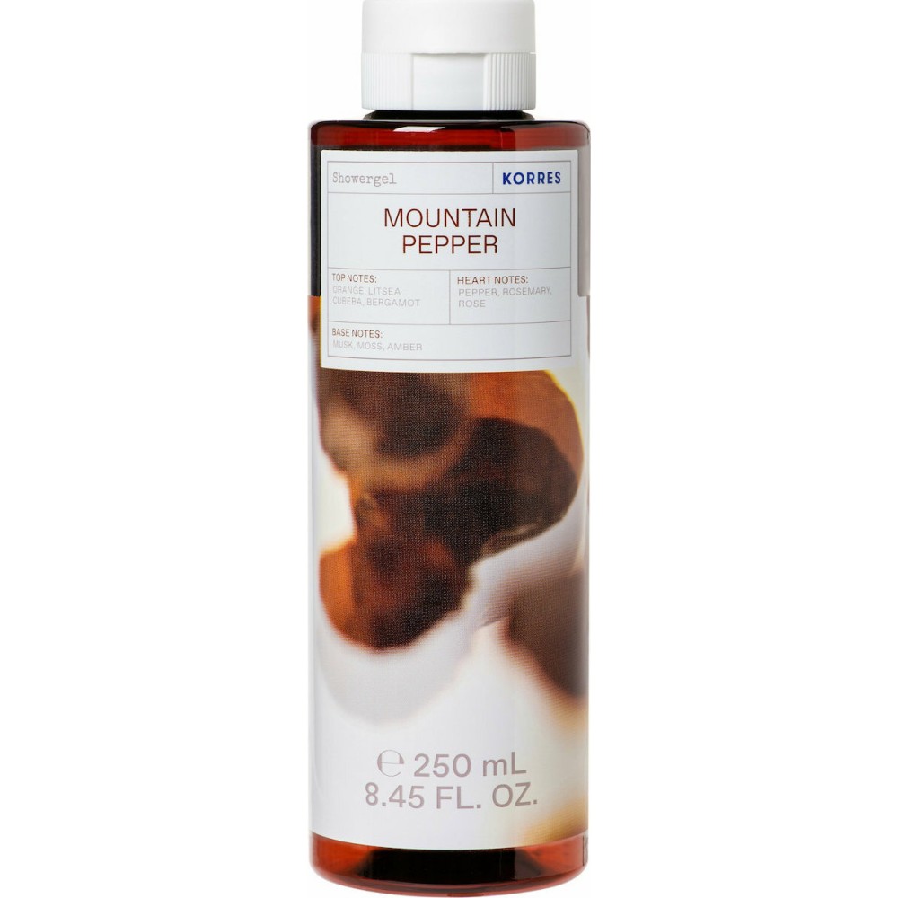 Korres Shower Gel Mountain Pepper Αφρόλουτρο 250ml