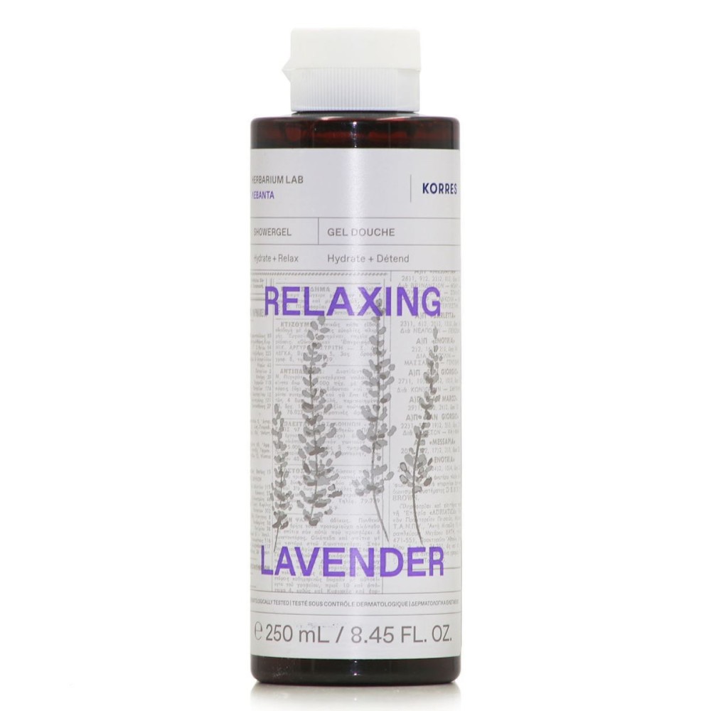 Korres Relaxing Lavender Showergel Αφρόλουτρο Λεβάντα για Καθημερινή Ενυδάτωση & Χαλάρωση 250ml Korres Relaxing Lavender Showergel Αφρόλουτρο Λεβάντα για Καθημερινή Ενυδάτωση & Χαλάρωση 250ml