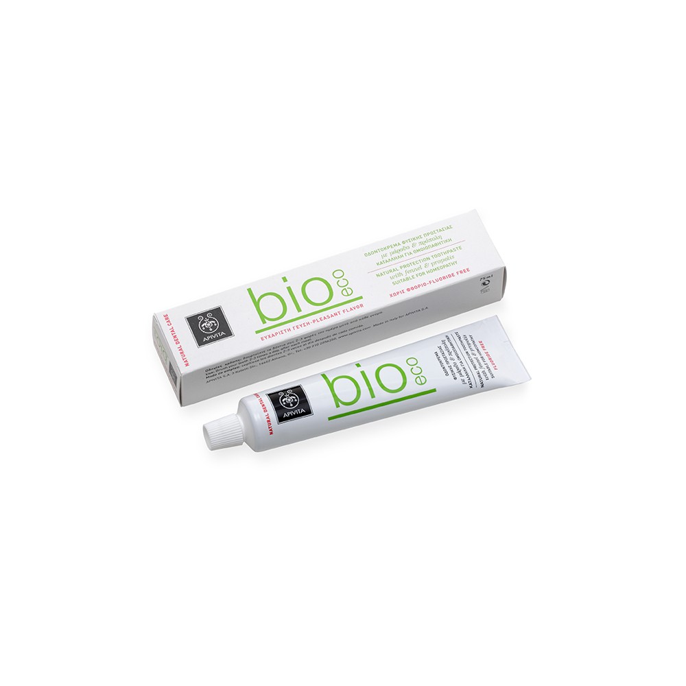 APIVITA - BIO-ECO Natural Protection Toothpaste with fennel & propolis APIVITA - BIO-ECO Natural Protection Toothpaste with fennel & propolis