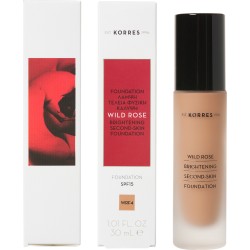 Korres Άγριο Τριαντάφυλλο Brightening Foundation SPF15 WRF4 Υγρό make-up