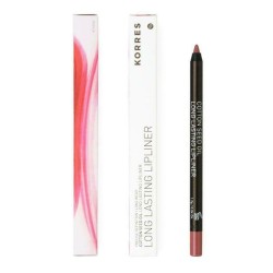 Korres long Lasting Lipliner Μολύβι Χειλιών με Έλαιο από Βαμβάκι 01 Φυσική Ανοιχτή Απόχρωση 1.2g