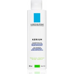 La Roche Posay Kerium Gel Shampoo Σαμπουάν Κατά της Λιπαρής Πιτυρίδας με Μικροαπολεπιστική Δράση 200ml