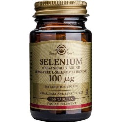 Solgar Selenium 100μg 100tabs