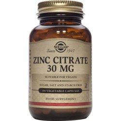 Solgar Zinc Citrate 30mg...