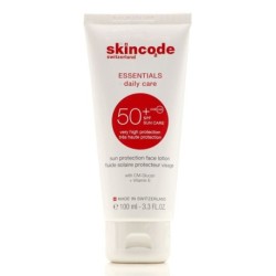 Skincode Essentials Sun Protection Lotion Αδιάβροχη Αντηλιακή Κρέμα Προσώπου SPF50 50ml