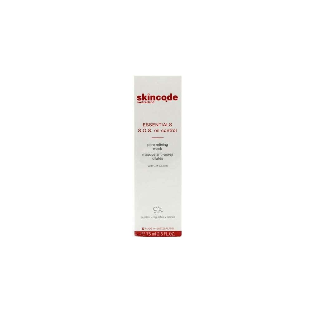 Skincode Essentials Sos Oil Control Μάσκα Προσώπου για Ενυδάτωση 75ml