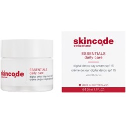 Skincode Digital Detox Day Cream Ενυδατική Κρέμα Ημέρας SPF15 50ml