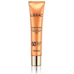 Lierac Sunissime BB Fluide Protecteur Anti-Age Global Λεπτόρρευστη Αντηλιακή & Αντιγηραντική Κρέμα με Χρώμα Dore SPF50+ 40ml