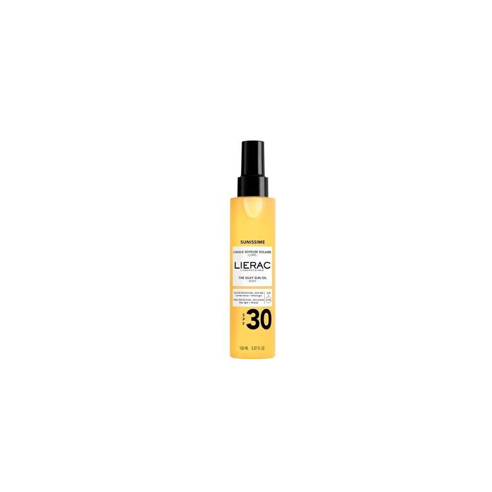 Lierac Sunissime The Silky Sun Oil Body Mεταξένιο Aντηλιακό Λάδι Σώματος SPF30 150ml