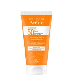 Avene TriAsorB Fragrance- free Cream SPF50+ Αντιηλιακή Κρέμα Προσώπου Χωρίς Άρωμα 50ml