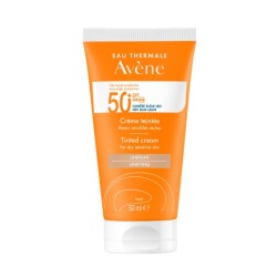 Avene Eau Thermale Cream Tinted SPF50+ Αντηλιακή Κρέμα Προσώπου με Χρώμα 50ml