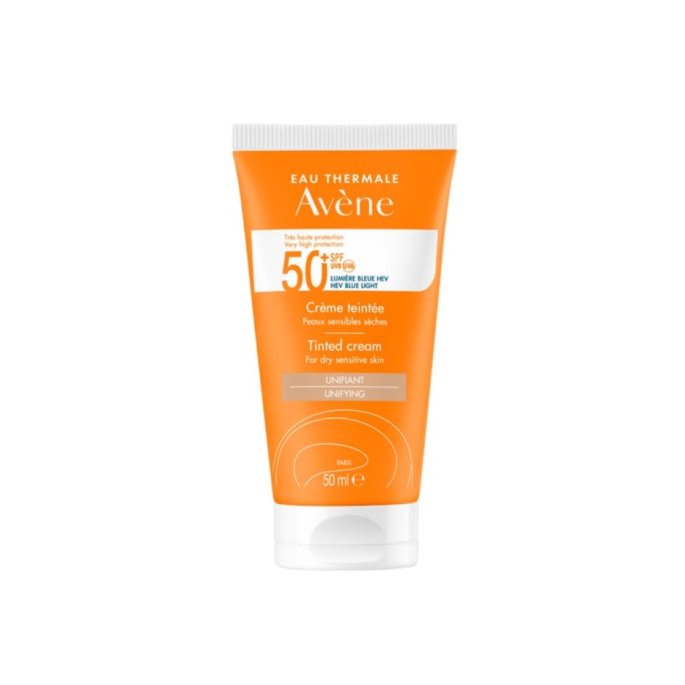 Avene Eau Thermale Cream Tinted SPF50+ Αντηλιακή Κρέμα Προσώπου με Χρώμα 50ml