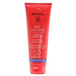 Apivita Hydra Fresh Body Milk Αδιάβροχη Αντηλιακή Κρέμα Προσώπου & Σώματος SPF50 200ml