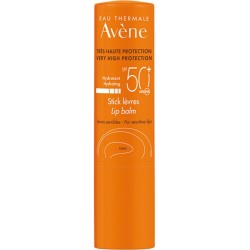 Avene Eau Thermale High Protection Hydrating Lip Balm Αδιάβροχο Αντηλιακό Stick Χειλιών SPF50 3gr