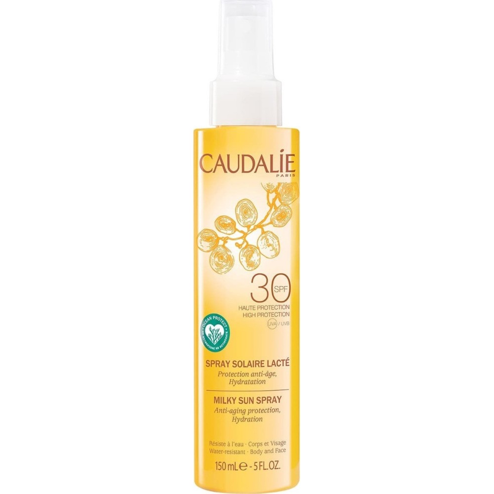 Caudalie Milky Sun Αντηλιακή Λοσιόν Προσώπου και Σώματος SPF30 σε Spray 150ml