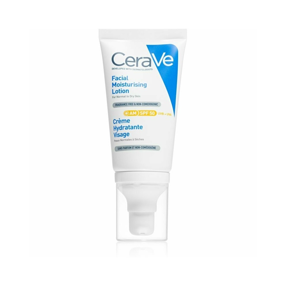 CeraVe Facial Moisturising Lotion Ενυδατική Κρέμα Προσώπου με Δείκτη Προστασίας SPF50 52ml