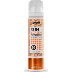 Frezyderm Sun Screen On The Move SPF50 Αντηλιακό Σπρέι Προσώπου 75ml