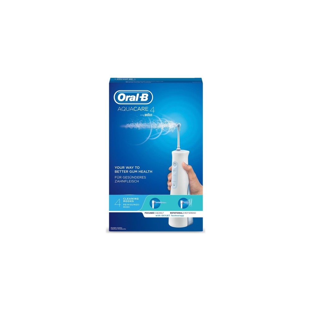 Oral-B Aquacare 4 Oxyjet Ηλεκτρική Οδοντόβουρτσα με Καινοτόμο Σύστημα Καθαρισμού 1τμχ